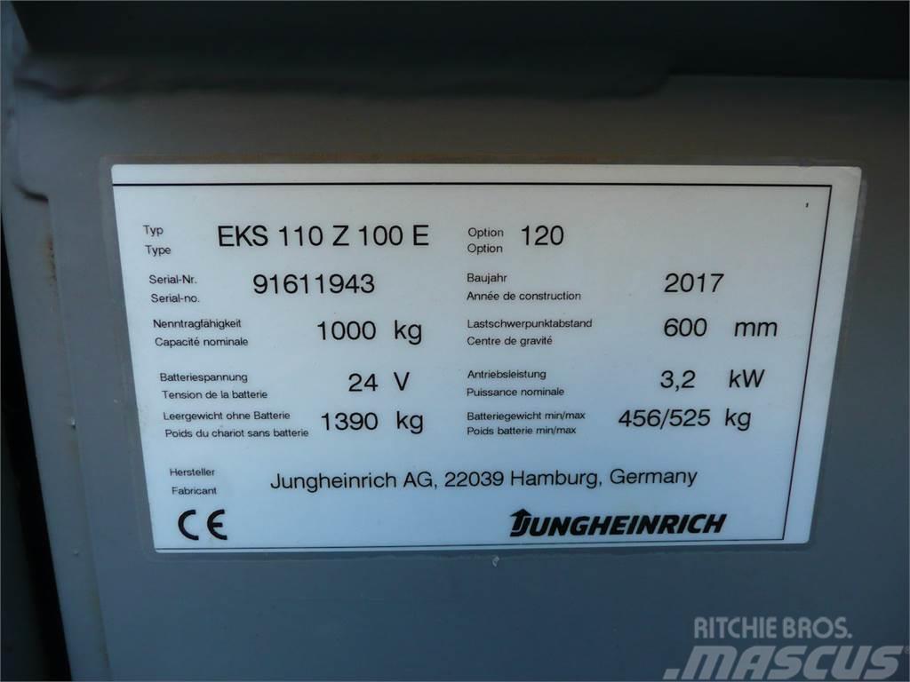 Jungheinrich EKS 110 Z 100 E Yüksek seviye siparis toplayici