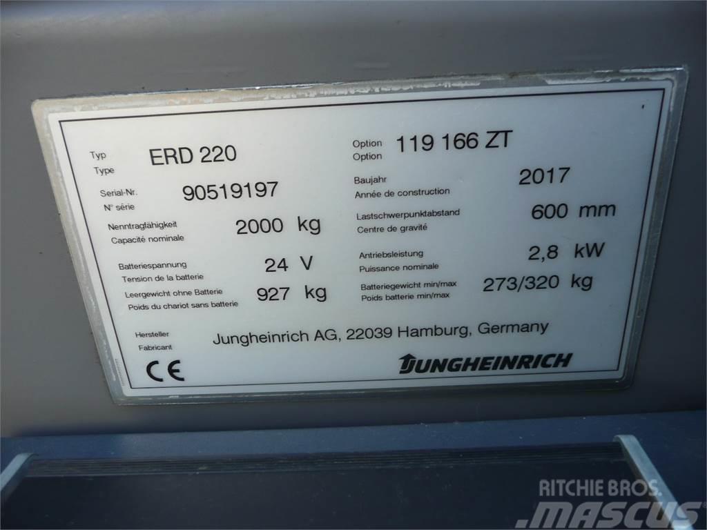 Jungheinrich ERD 220 166 ZT Akülü depo ekipmanları