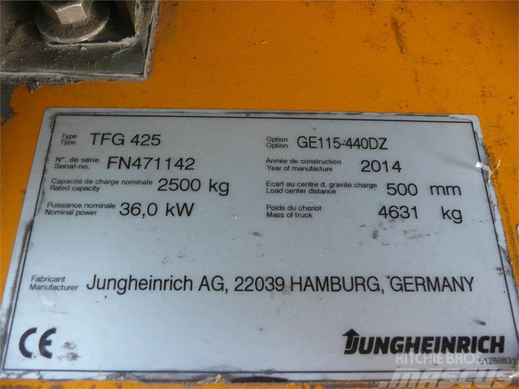 Jungheinrich TFG 425 440 DZ LPG'li forkliftler