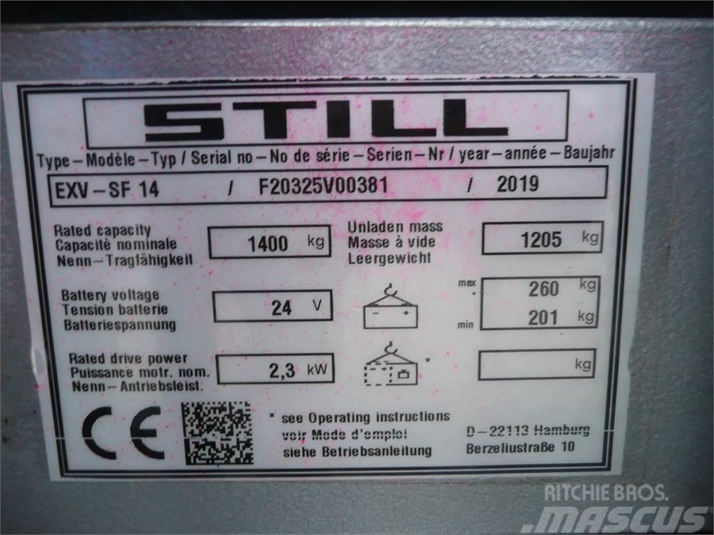 Still EXV-SF14 Akülü depo ekipmanları