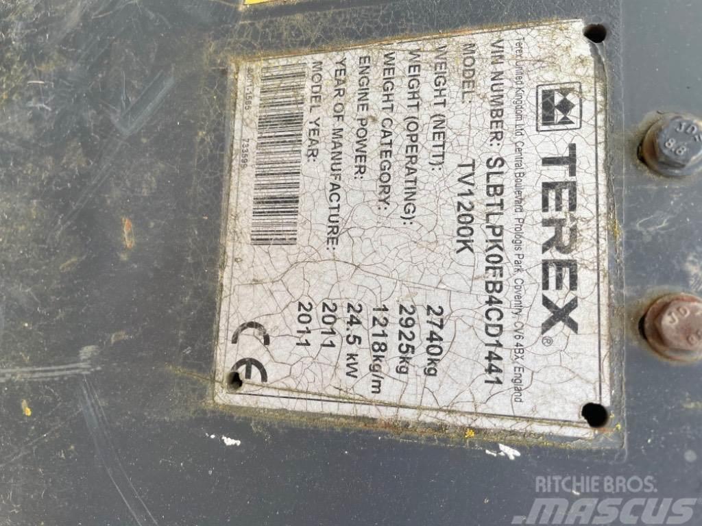 Terex TV1200 *RESERVED Çift tamburlu silindirler