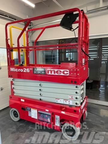 MEC Micro26 AC Electric Scissor Lift Makasli platformlar