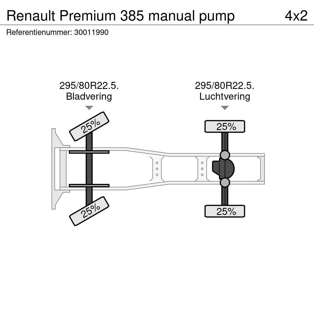 Renault Premium 385 manual pump Çekiciler