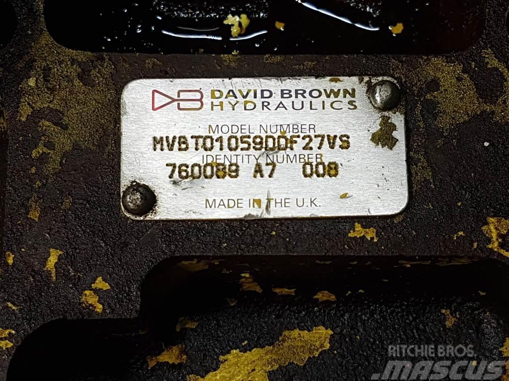 David Brown MVBT01059 - Komatsu WA270-3 - Valve Hidrolik