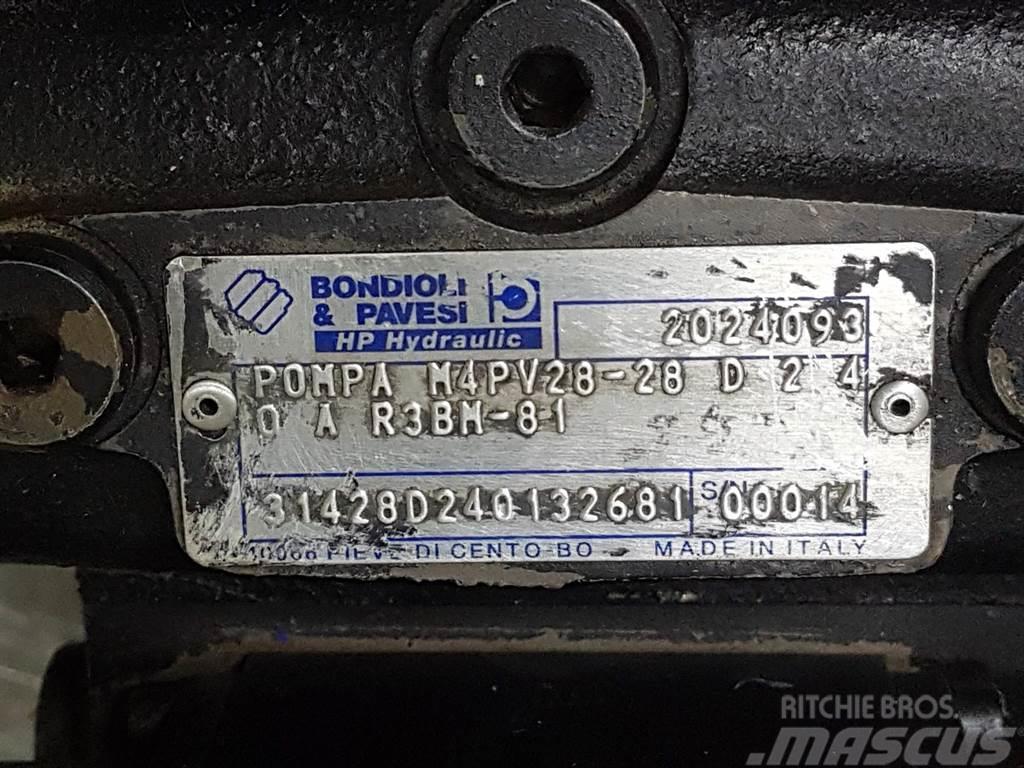 GiANT - Bondioli & Pavesi M4PV28-28-Drive pump repair Hidrolik