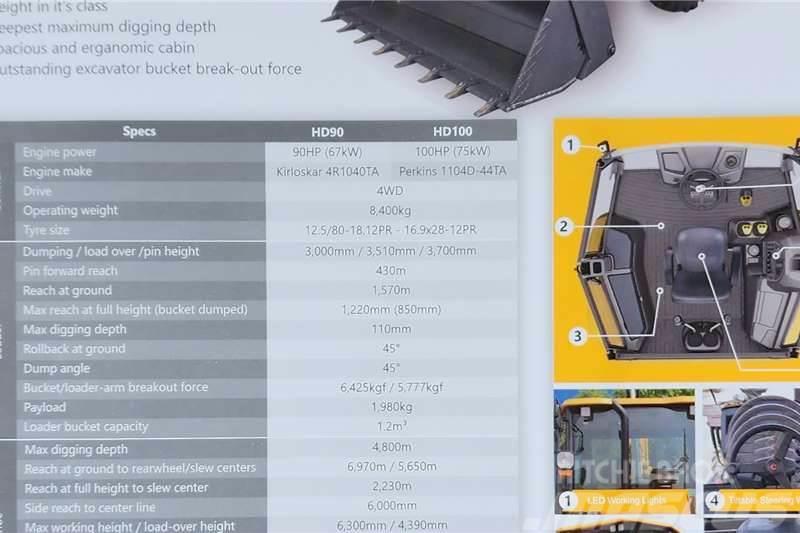  Revaro HD90 4x4 Kazıcı yükleyiciler - beko loder