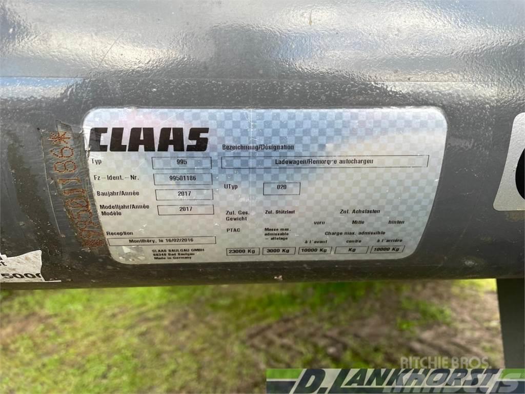 CLAAS Cargos 750 Tandem Hububat/Silaj Römorkları