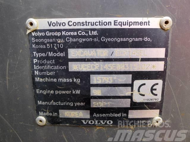 Volvo ECR145E Paletli ekskavatörler