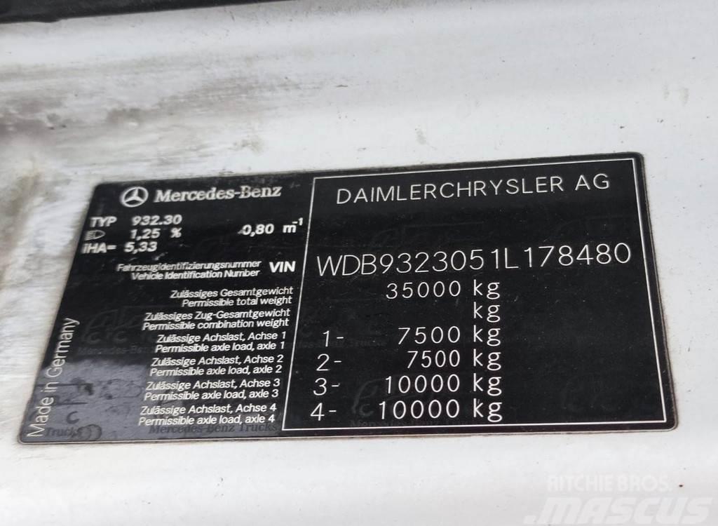 Mercedes-Benz Actros 3241K/45 8X4M / OM501 Engine sold / Gearbox Saseler