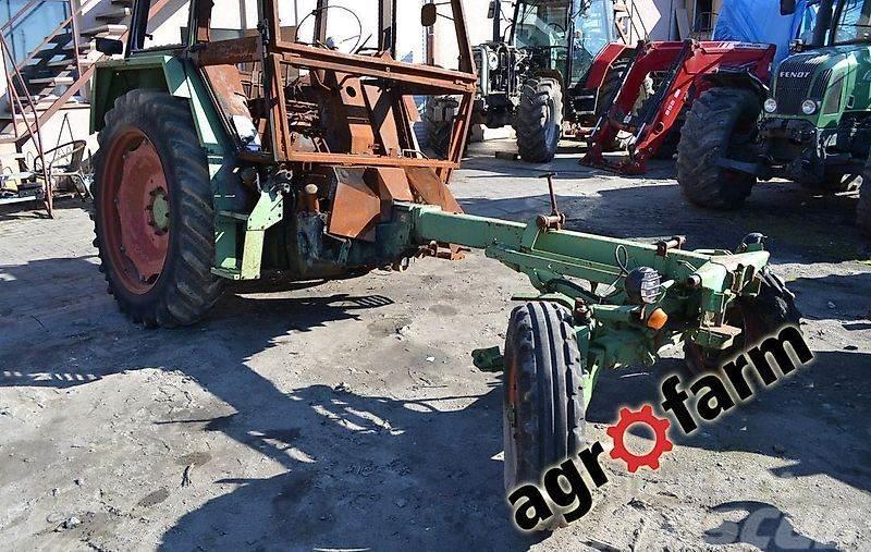 Fendt spare parts części używane silnik wał skrzynia mos Diger traktör aksesuarlari