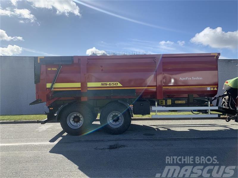 Agrofyn Trailers 18 tons bagtipvogn Silo tankeri