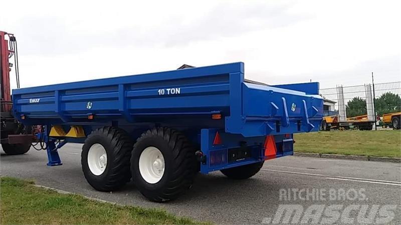Tinaz 10 tons dumpervogn forberedt til ramper Diger yol bakim makinalari