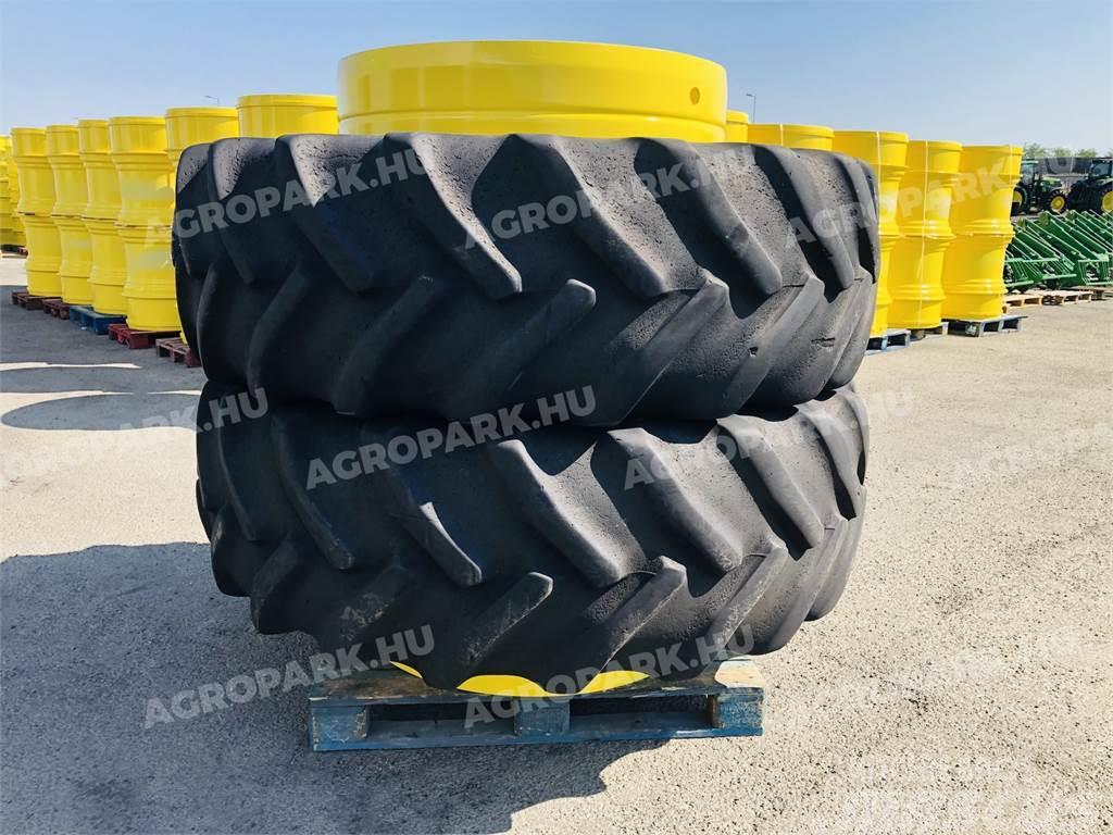  twin wheel set with Goodyear 620/70R42 tires Arka lastikler