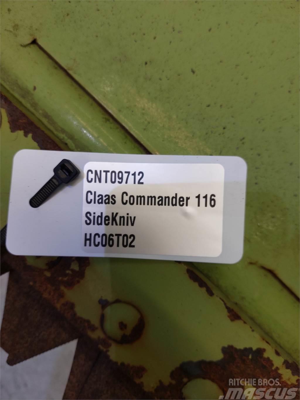 CLAAS Commandor 116 Biçerdöver aksesuarlari