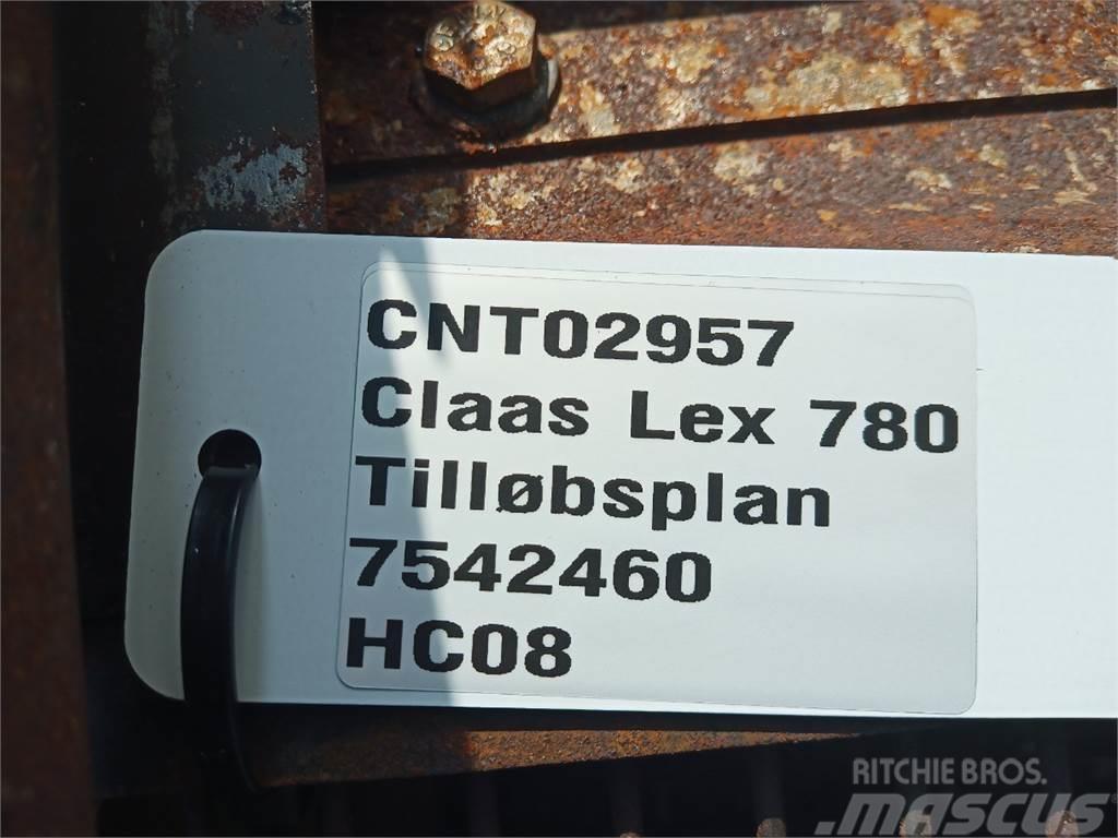 CLAAS Lexion 780 Kum ve tuz serpiciler