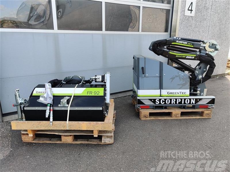 Greentec Scorpion 330-4 S OVERGEMT TILBUD - MED SLAGLEKLIPP Çit budama makinaları
