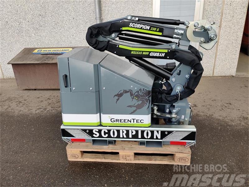 Greentec Scorpion 330-4 S PÅ LAGER - OMGÅENDE LEVERING Çit budama makinaları