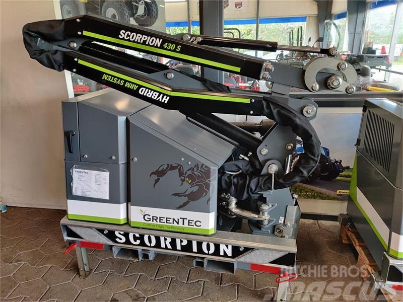 Greentec Scorpion 330-4 S DEMOMASKINE - SPAR OVER 30.000,-. Çit budama makinaları