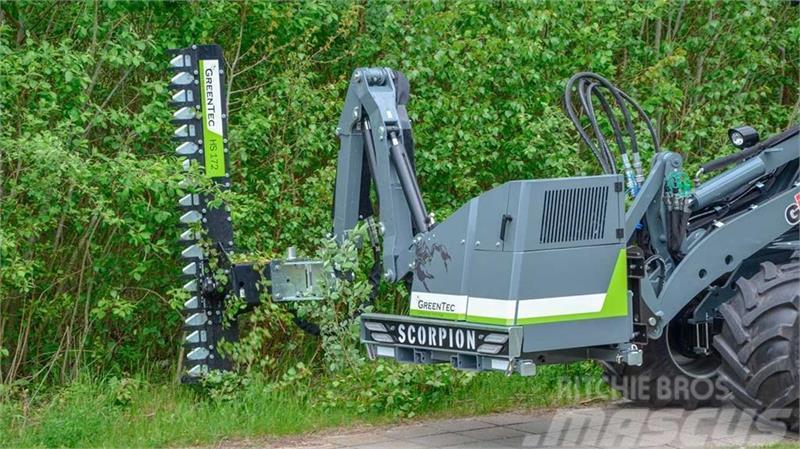 Greentec Scorpion 430 Basic Front Til læssemaskiner - PÅ LA Çit budama makinaları