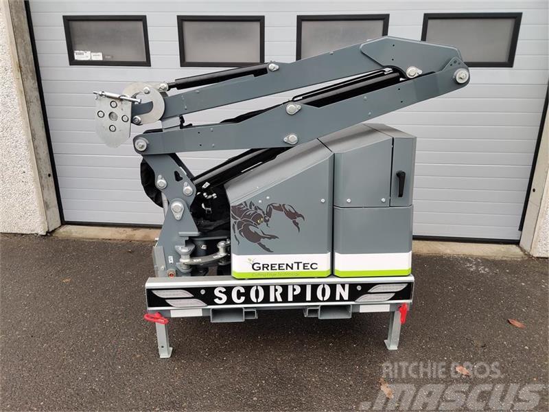 Greentec Scorpion 430 Basic Front Hydraulisk trukket (til l Çit budama makinaları