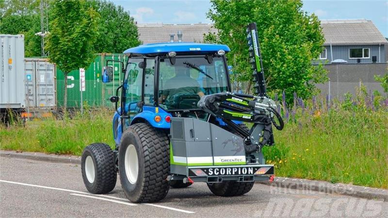 Greentec Scorpion 430-4 S PLUS model med ROTATOR - PÅ LAGER Çit budama makinaları