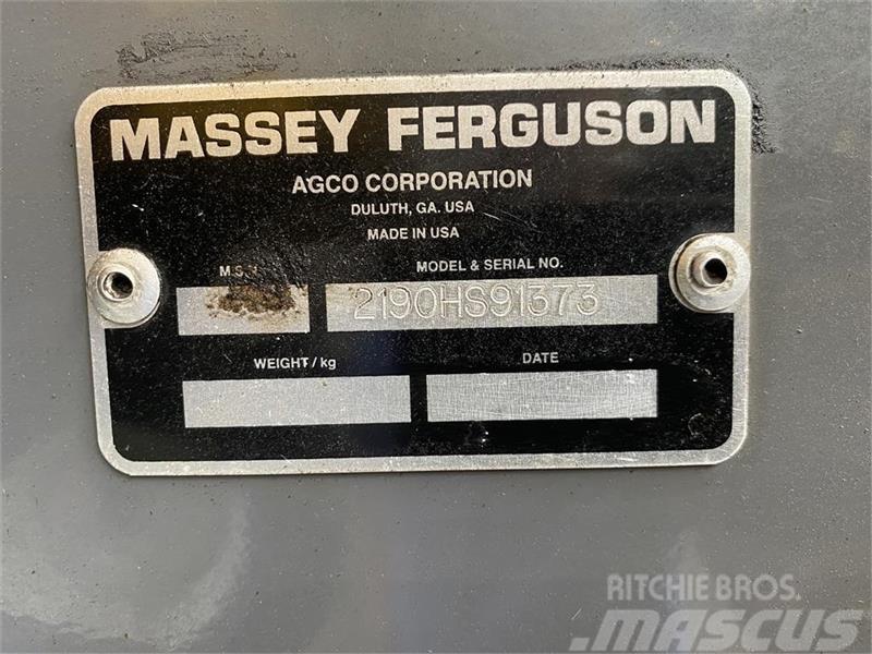 Massey Ferguson 2190 Küp balya makinalari