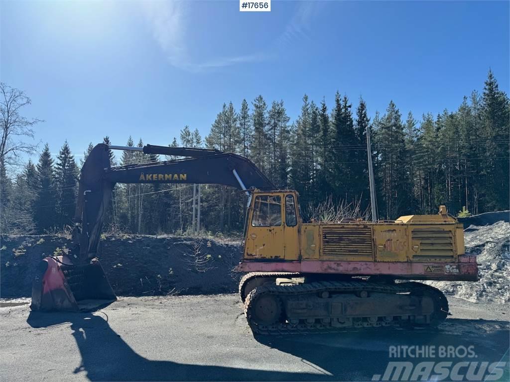 Åkerman H16c crawler excavator w/ Alu sieve bucket and too Paletli ekskavatörler