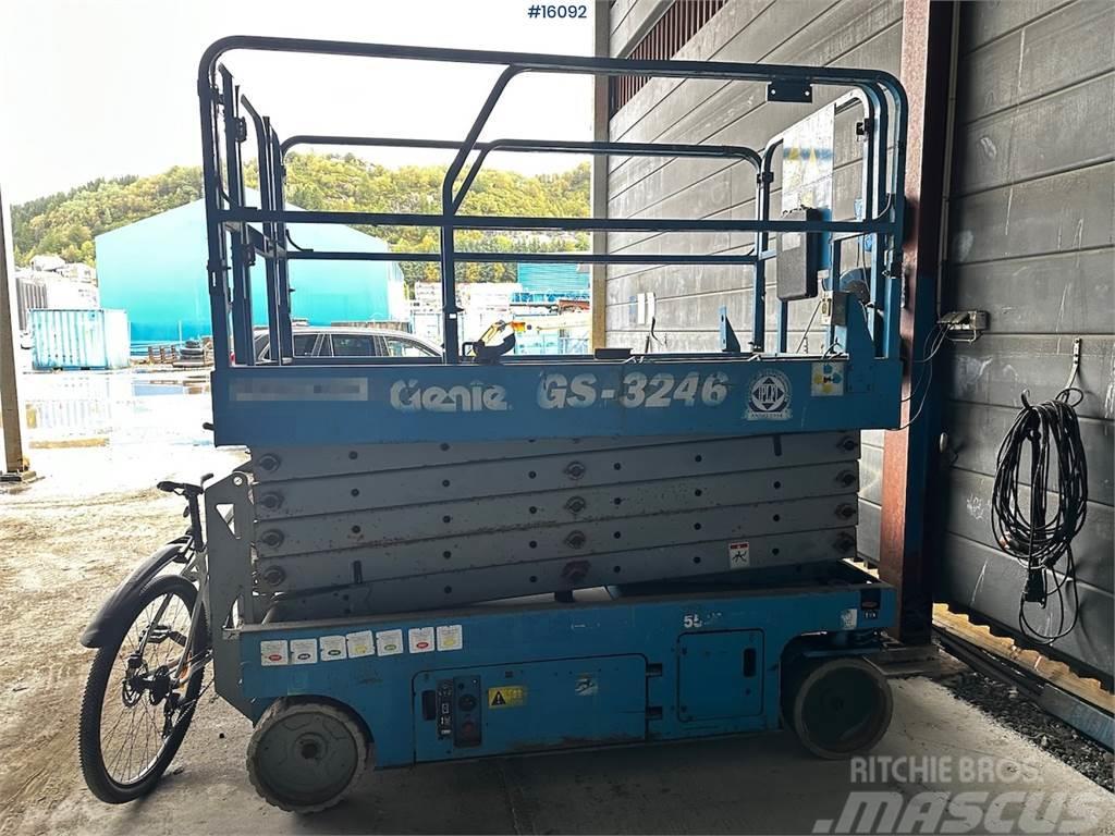 Genie GS 3246 Scissor lift. Delivered certified Makasli platformlar
