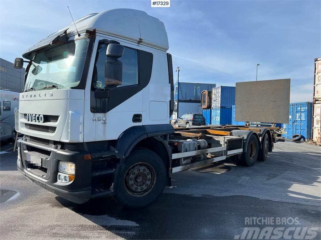 Iveco AT260S conteiner chassi 6x2 rep. Object Çekiciler