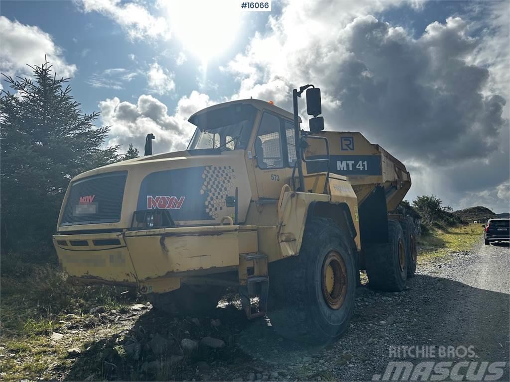 Moxy MT41 6x6 Dumper Belden kirma kaya kamyonu