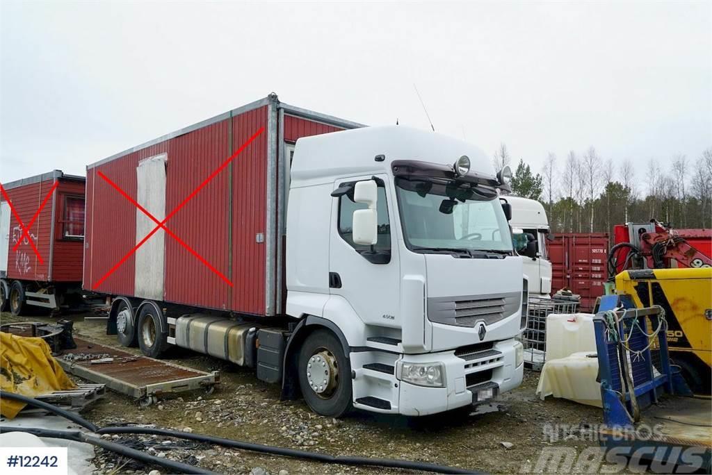 Renault Premium 450DXI container chassis Römorklar, konteyner