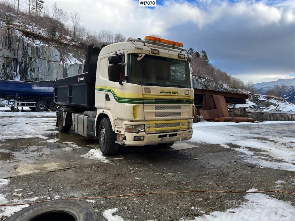 Scania R124 6x2 tippbil WATCH VIDEO Damperli kamyonlar