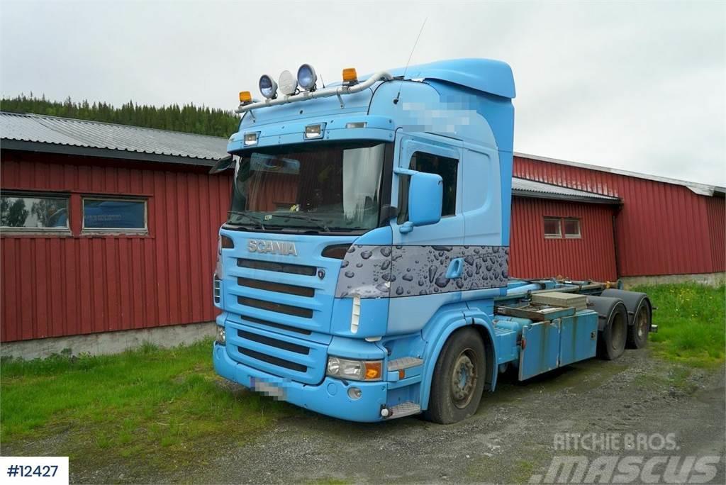 Scania R500 hook lift Vinçli kamyonlar