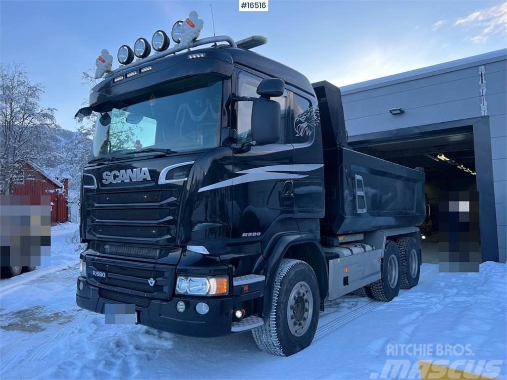 Scania R580 6x4 tipper WATCH VIDEO Damperli kamyonlar