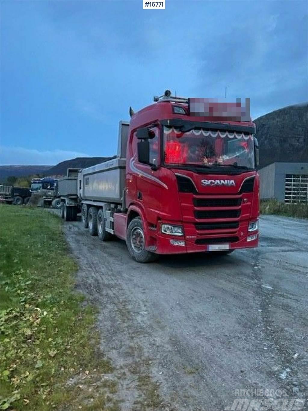 Scania R580 Tridem Tipper Truck Damperli kamyonlar