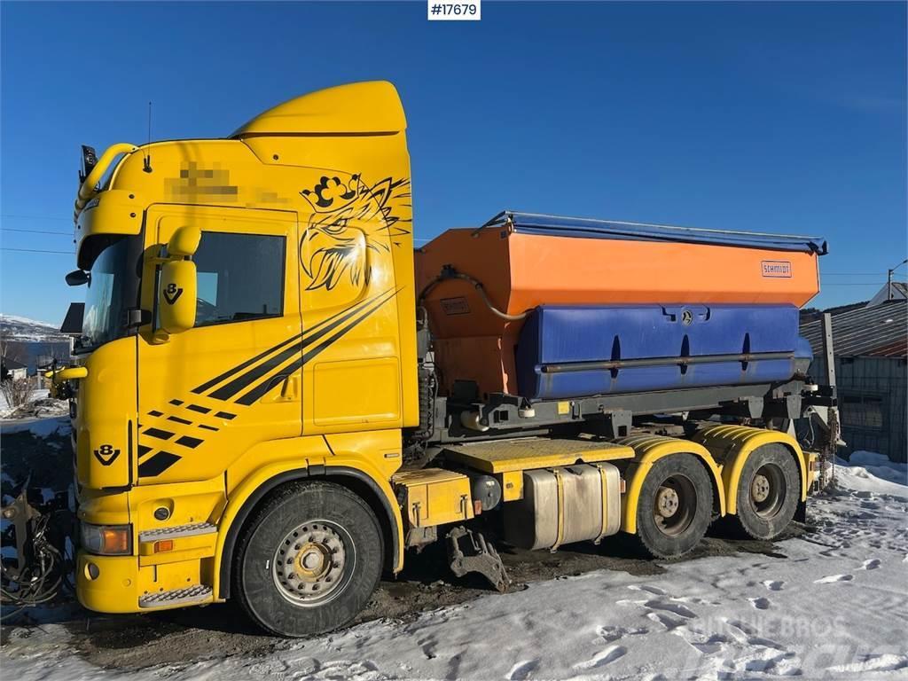 Scania R620 6x4 snow rigged combi truck Çekiciler