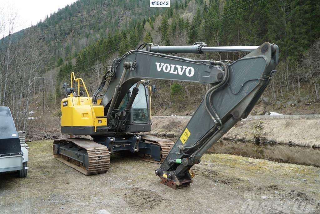 Volvo ECR235DL Excavator w/ bucket and rotor tilt. Paletli ekskavatörler