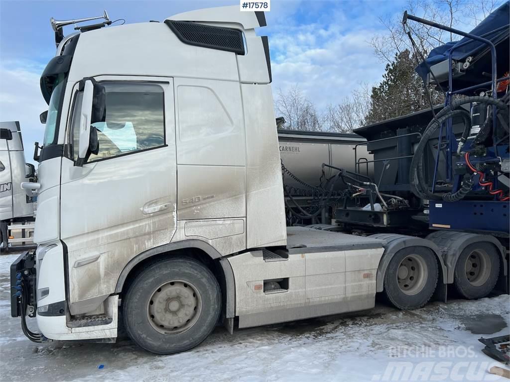 Volvo FH 540 6x4 Plow rig tractor w/ hydraulics and only Çekiciler