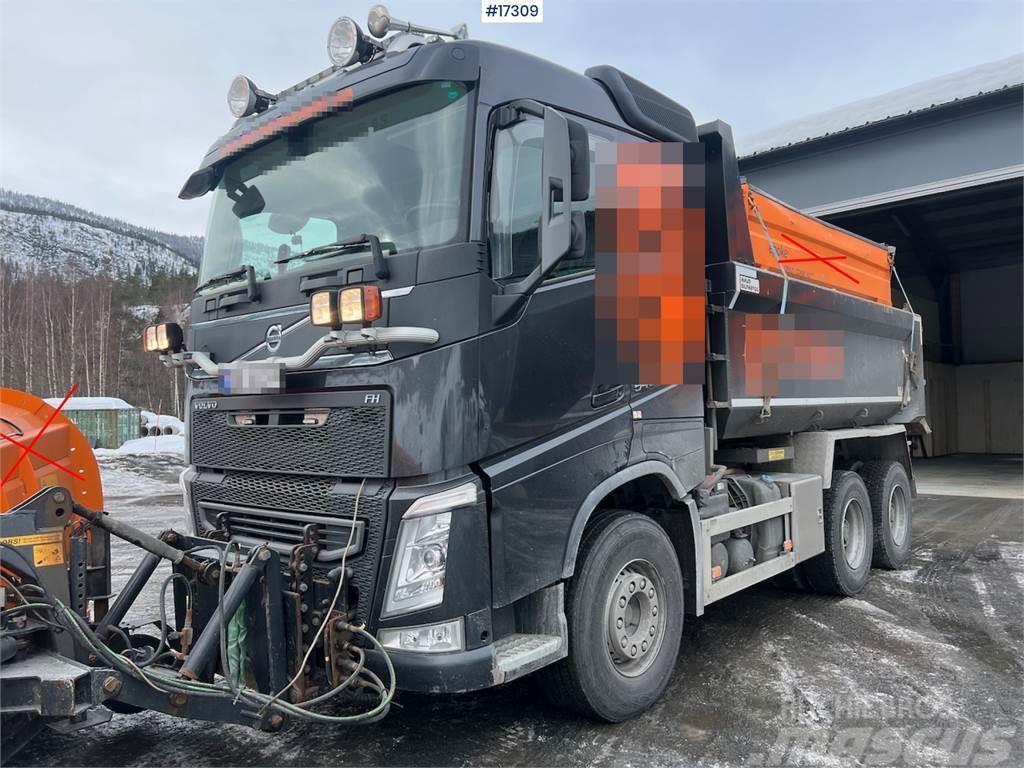 Volvo Fh 540 6x4 plow rigged tipper truck WATCH VIDEO Damperli kamyonlar
