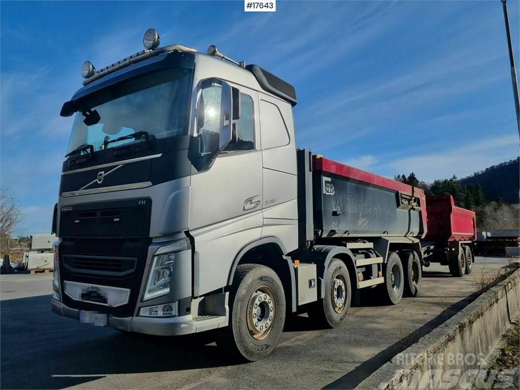 Volvo FH 540 8x4 with low mileage for sale with tipper. Damperli kamyonlar