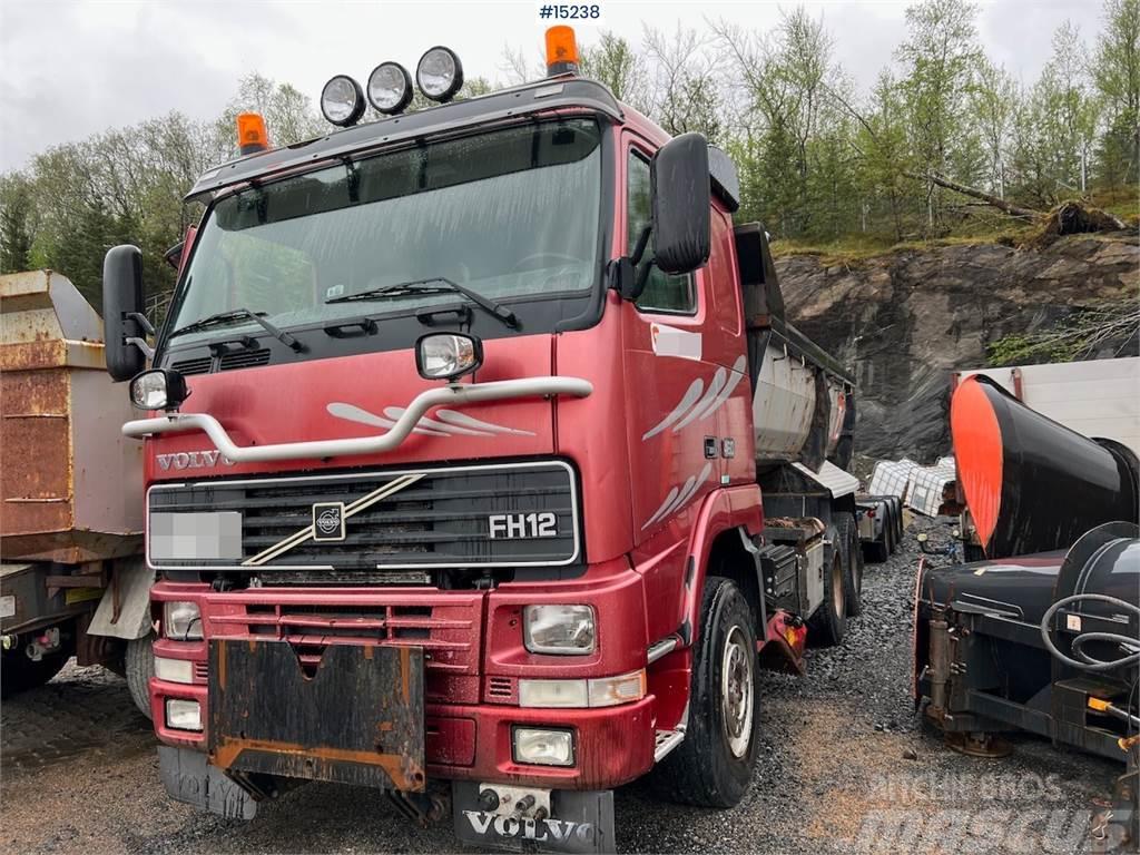 Volvo FH12 Tipper 6x2 w/ plowing rig and underlying shea Damperli kamyonlar