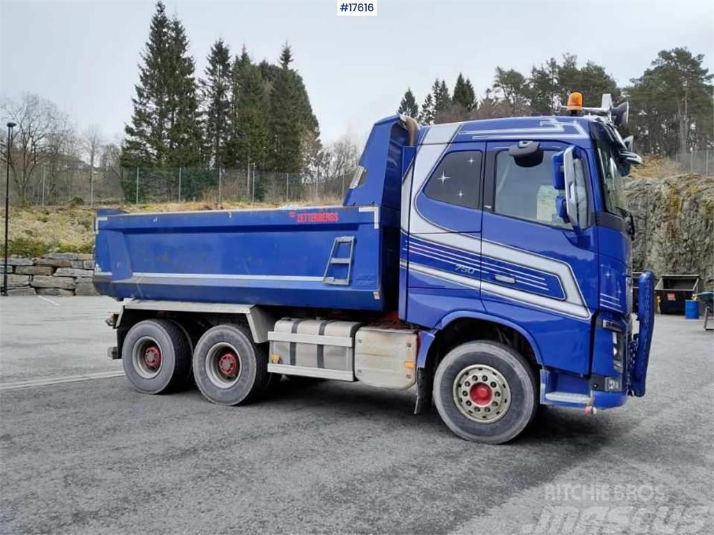 Volvo FH750 6x4 tipper Damperli kamyonlar