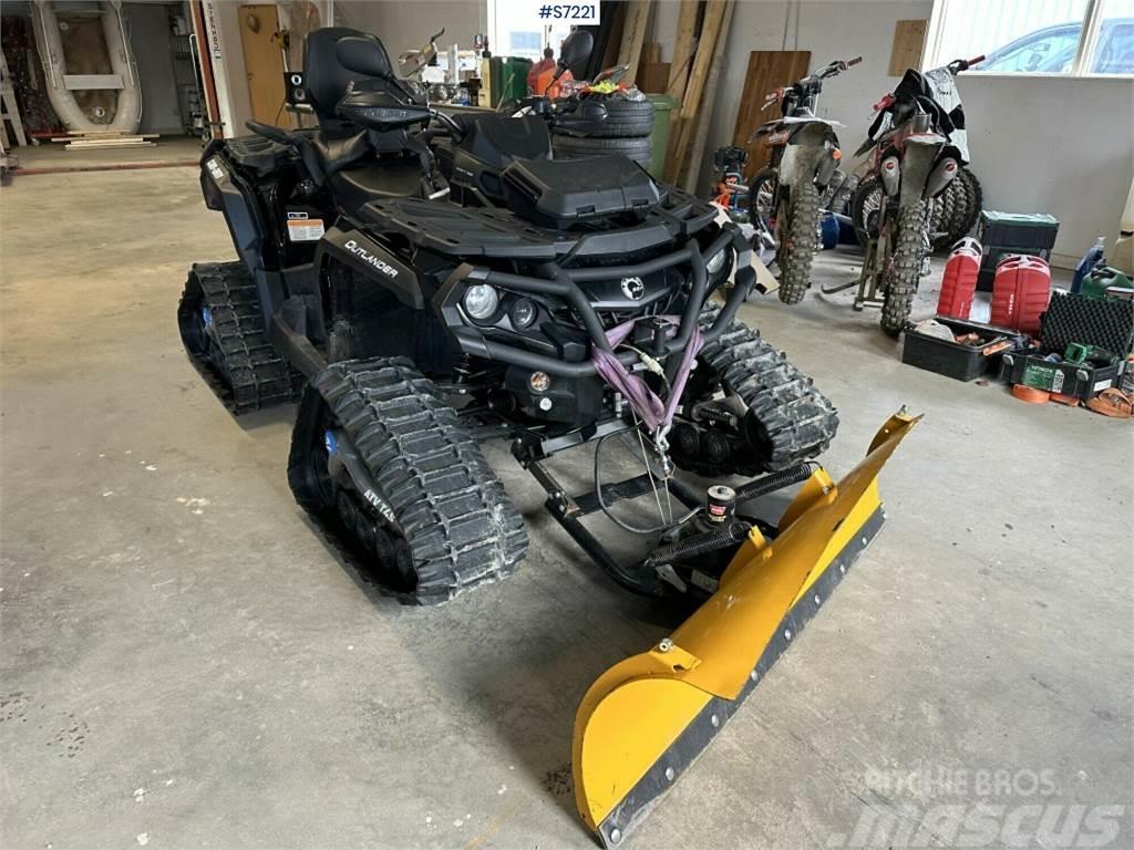 Can-am Outlander 1000 Max XTP with track kit, plow and sa Diger