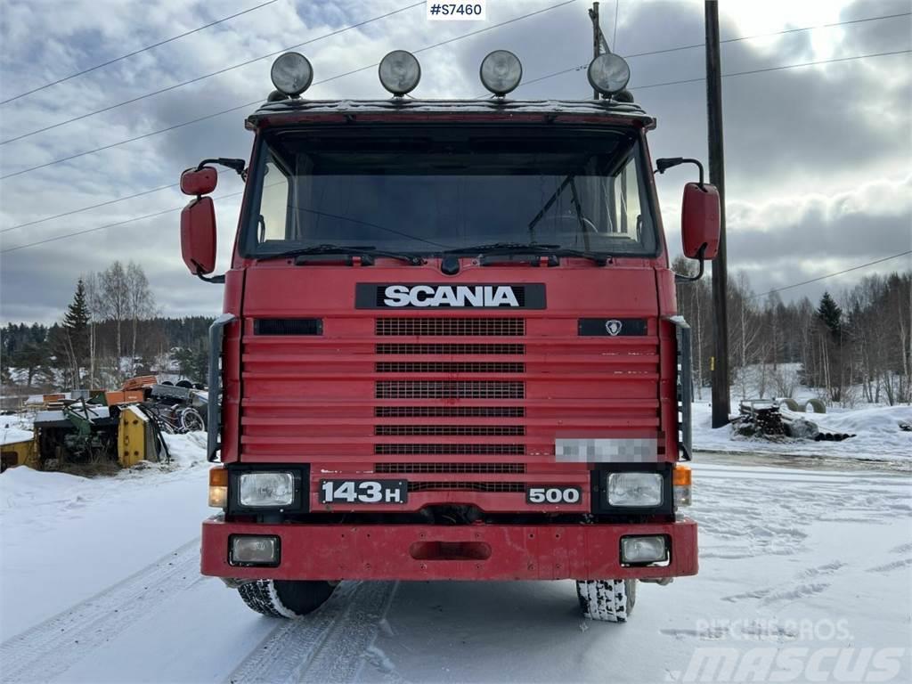 Scania R143 HL 8x2 59 with Atlas Copco XRVS466 compressor Belediye / genel amaçli araçlar