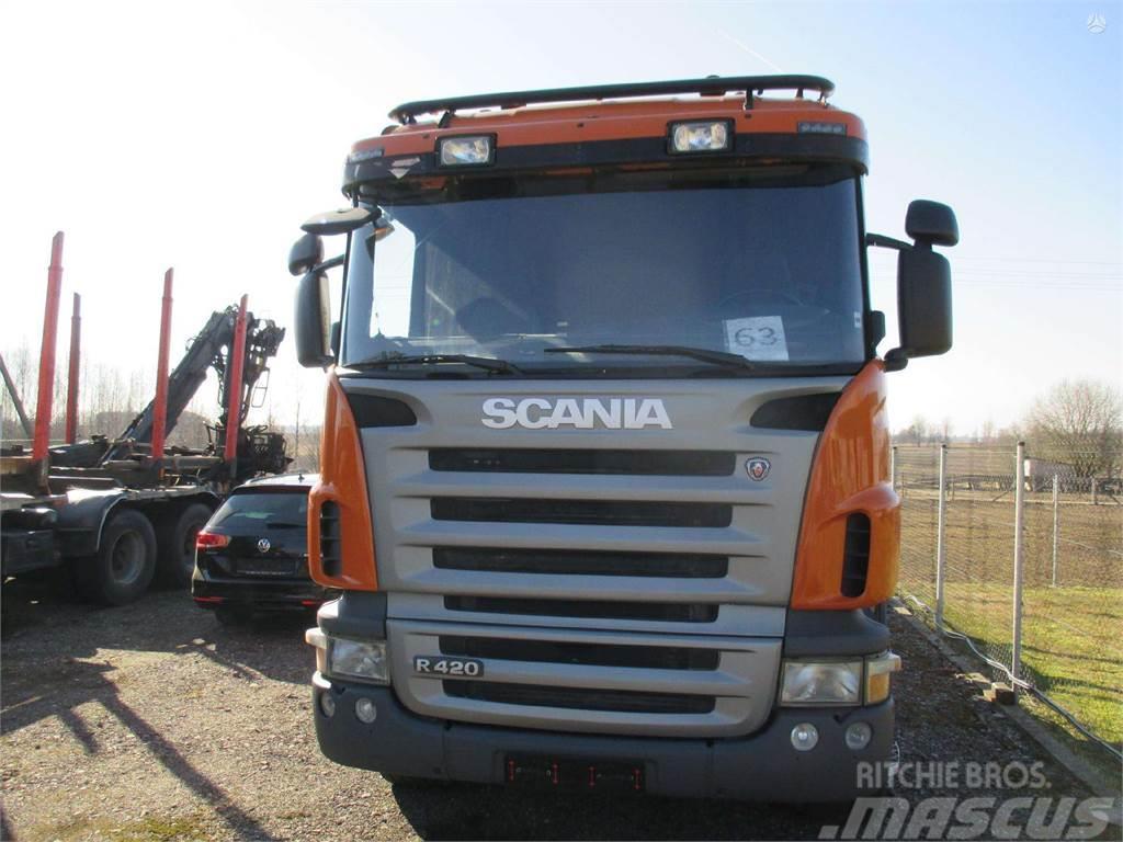 Scania R420 Tomruk kamyonlari