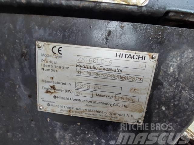 Hitachi ZX160 LC-6 Paletli ekskavatörler