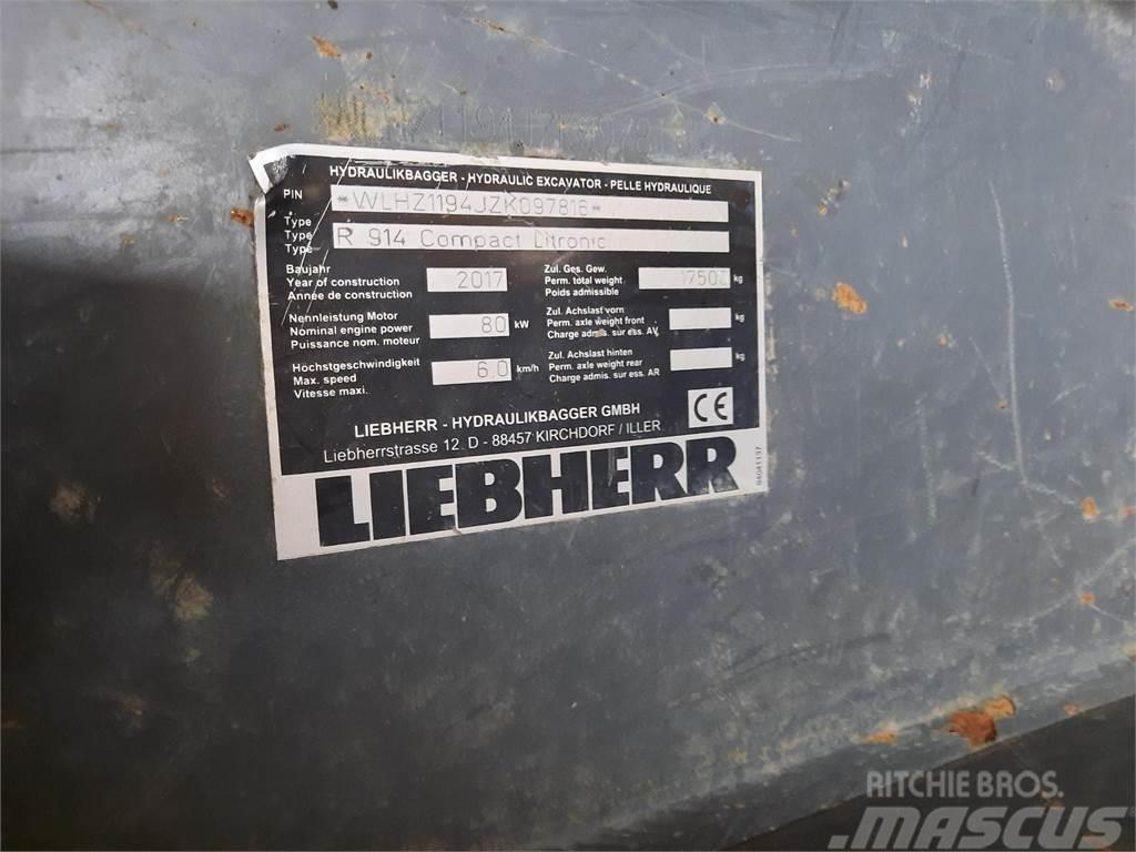 Liebherr R914 Compact Litronic Paletli ekskavatörler