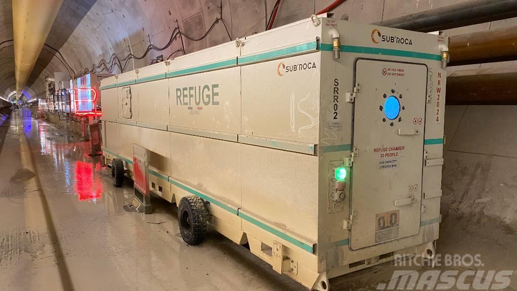  SUB'ROCA Tunnel Refuge chamber 20 people Diğer Yer Altı Ekipmanları