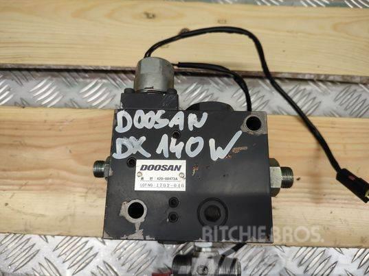 Doosan DX 140 W (1702-046)  hydraulic block Hidrolik
