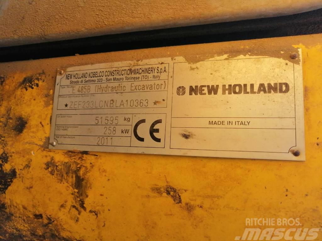 New Holland E 485 B Paletli ekskavatörler